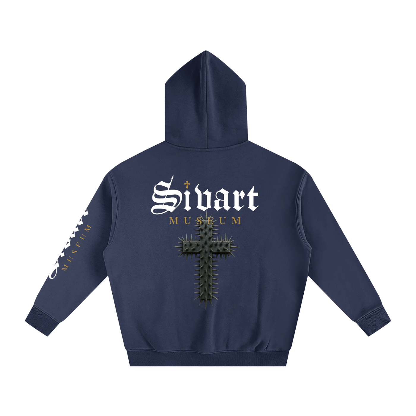 Sivart Museum Oversize Fleeced Hoodie