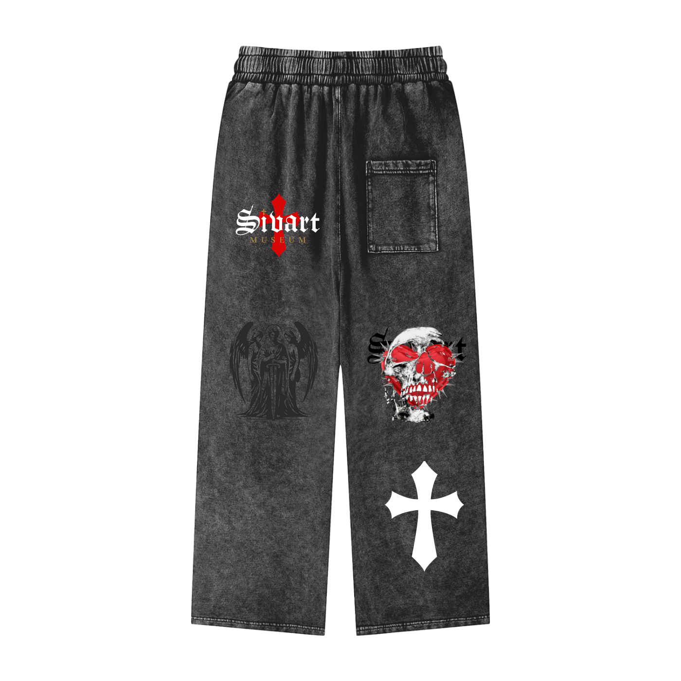 Sivart Museum 2SIDES Straight Leg Pants - 360 GSM