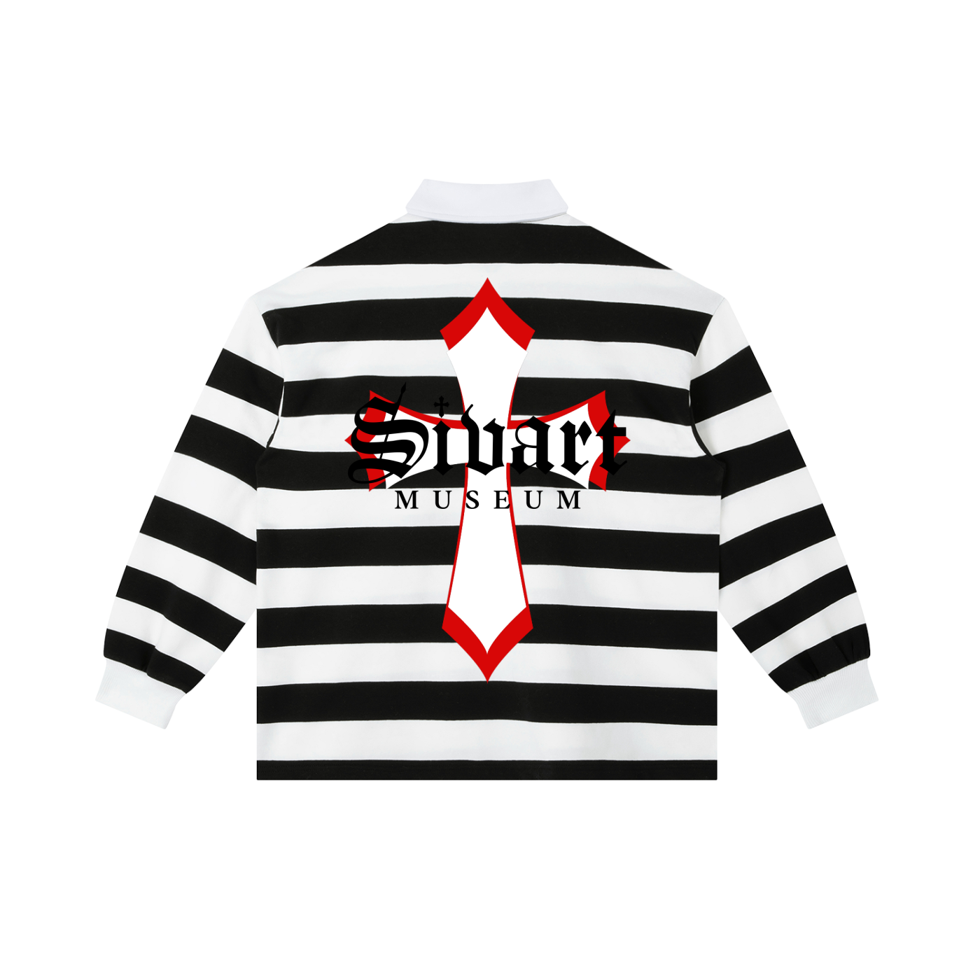 Sivart Museum Color Block Stripe Polo Shirt