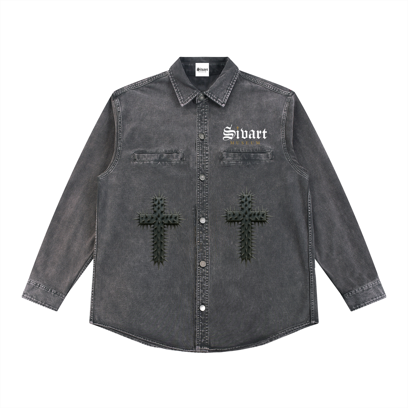 Sivart Museum Denim Vintage Washed Heavyweight Jacket