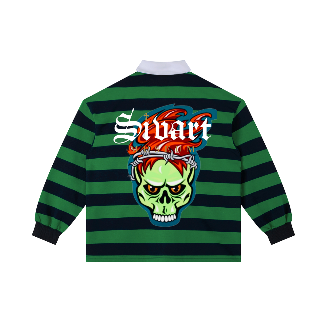 Sivart Museum Stripe Polo Shirt
