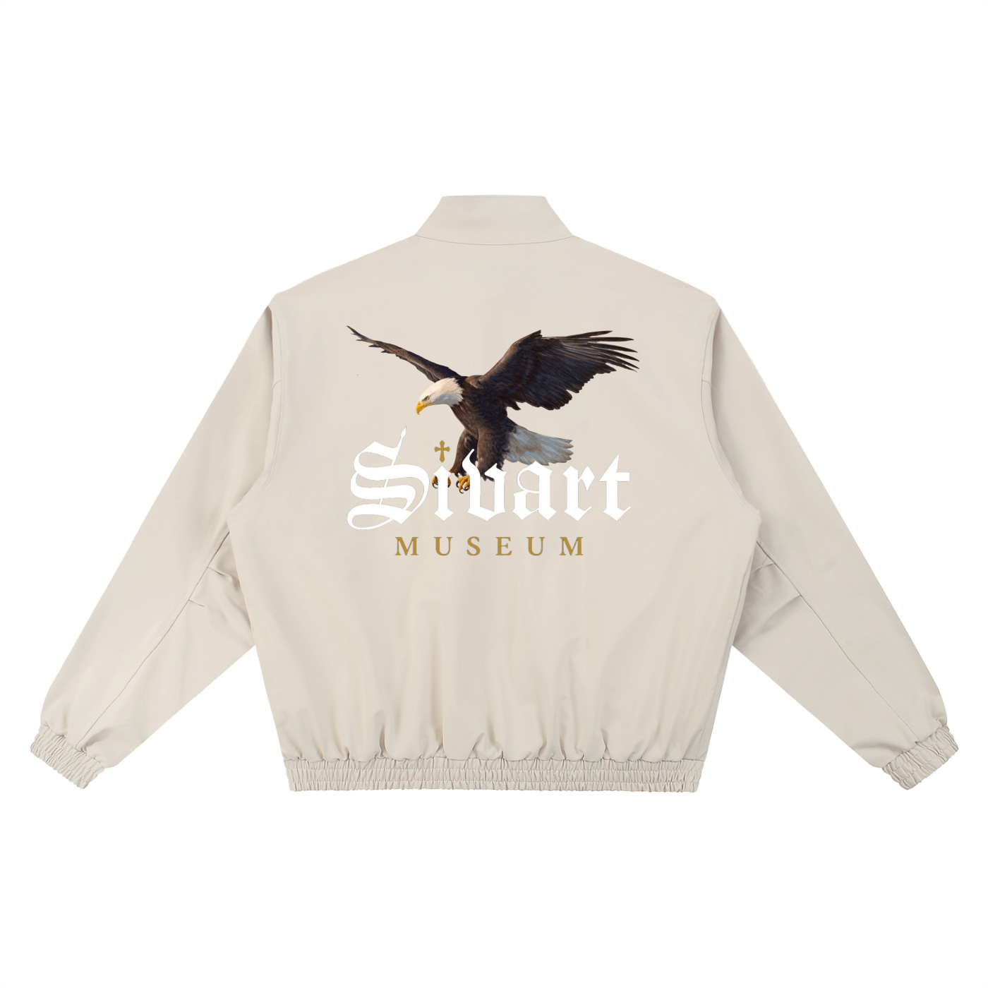 Sivart Museum Stand Collar Bomber Jacket