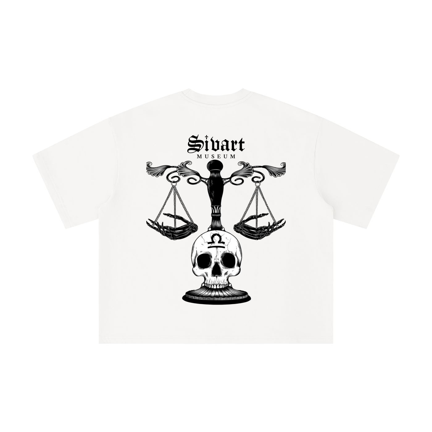 Sivart Museum Unisex Boxy Oversized T