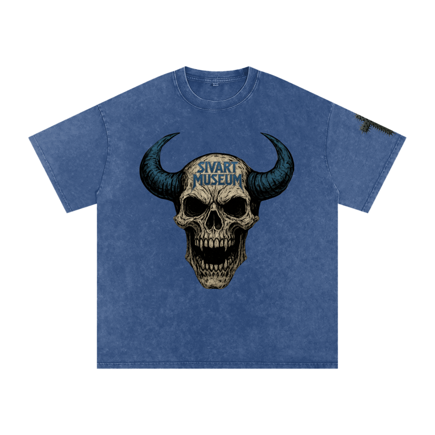 Sivart Museum Snow Washed Oversized Cotton T