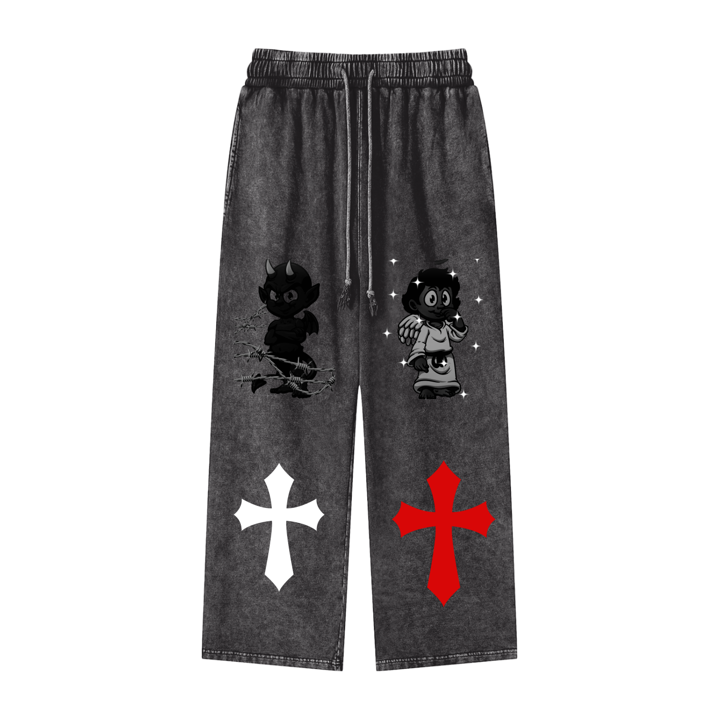 Sivart Museum 2SIDES Straight Leg Pants - 360 GSM
