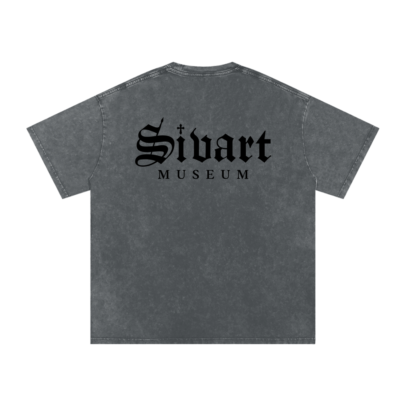 Sivart Museum Snow Washed Oversized Cotton T