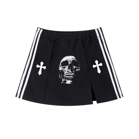 Sivart Museum Women Side Stripe Slit Skirt