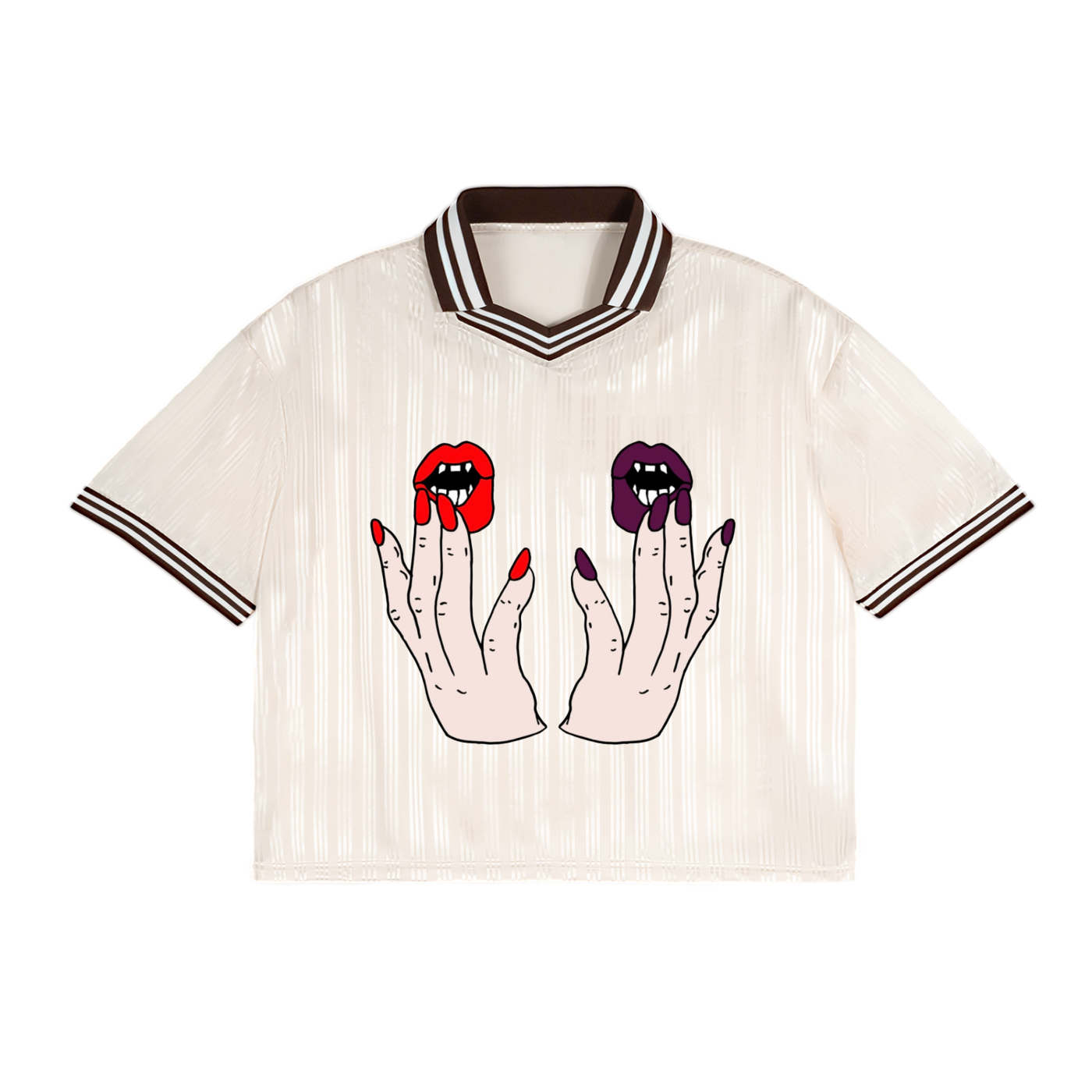 Sivart Museum Women  Polo Collar T-Shirt