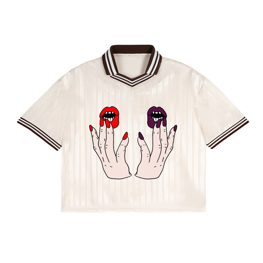 Sivart Museum Women  Polo Collar T-Shirt