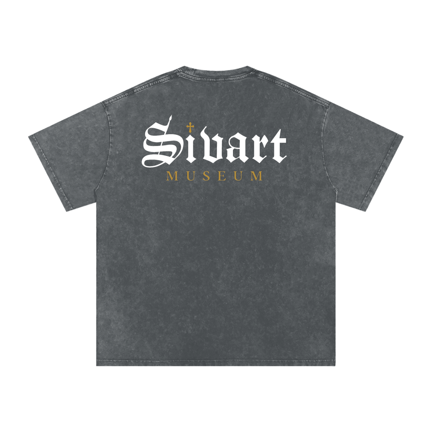 Sivart Museum Snow Washed Oversized Cotton T