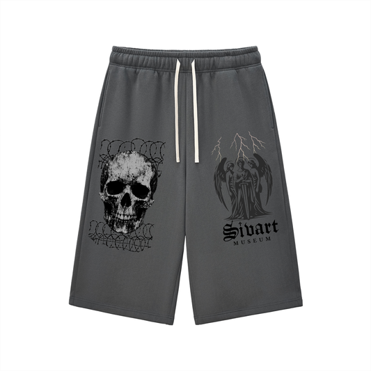Sivart Museum Relaxed Drawstring Three-quarter Sweatpants