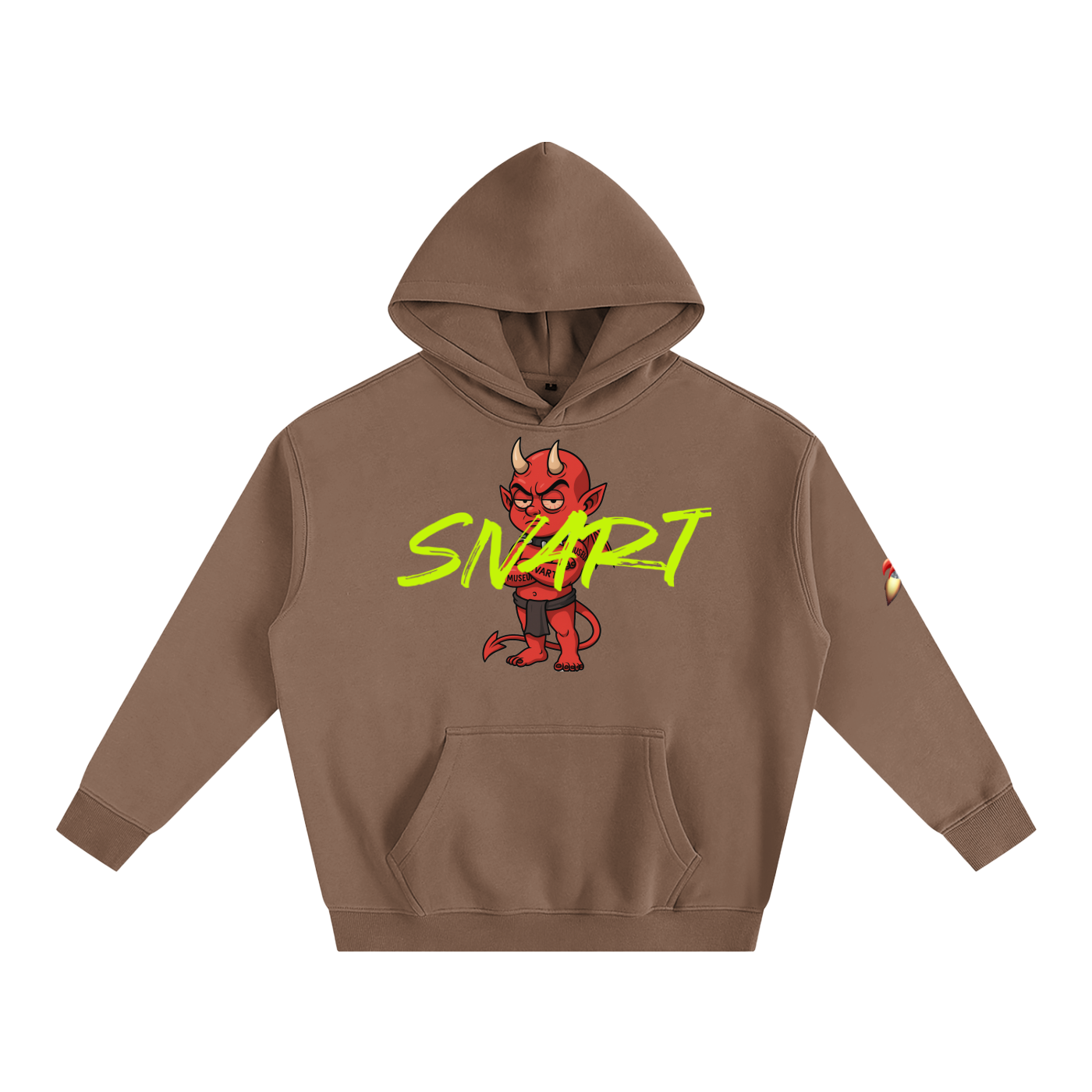 Sivart Museum Oversize Fleeced Hoodie