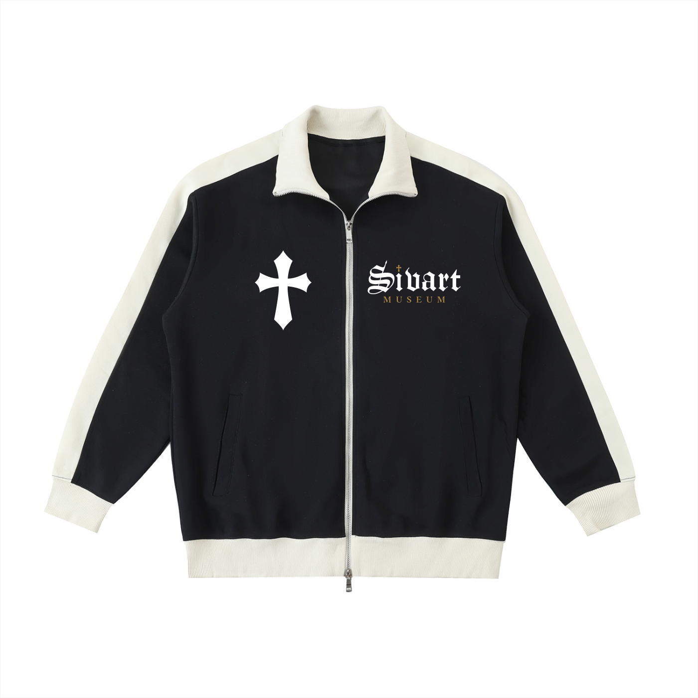Sivart Museum Trim Stand Collar Jacket