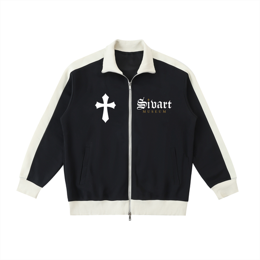 Sivart Museum Trim Stand Collar Jacket