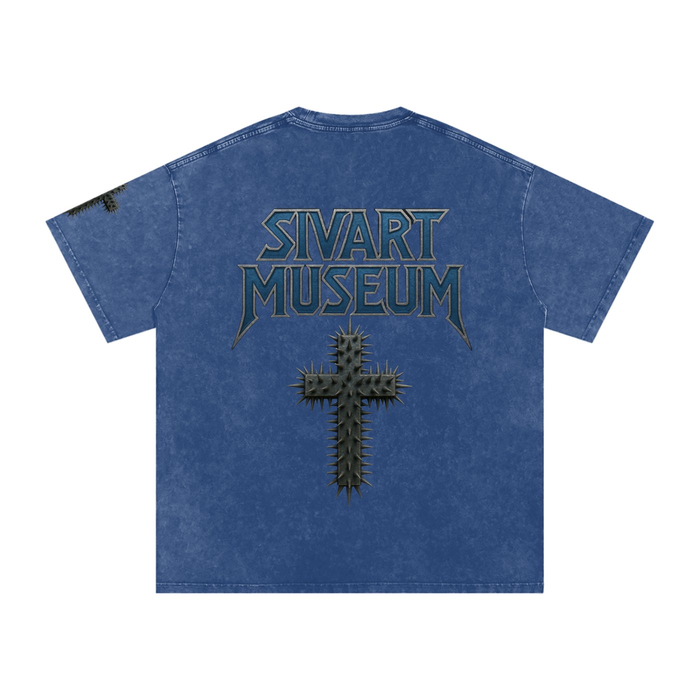Sivart Museum Snow Washed Oversized Cotton T