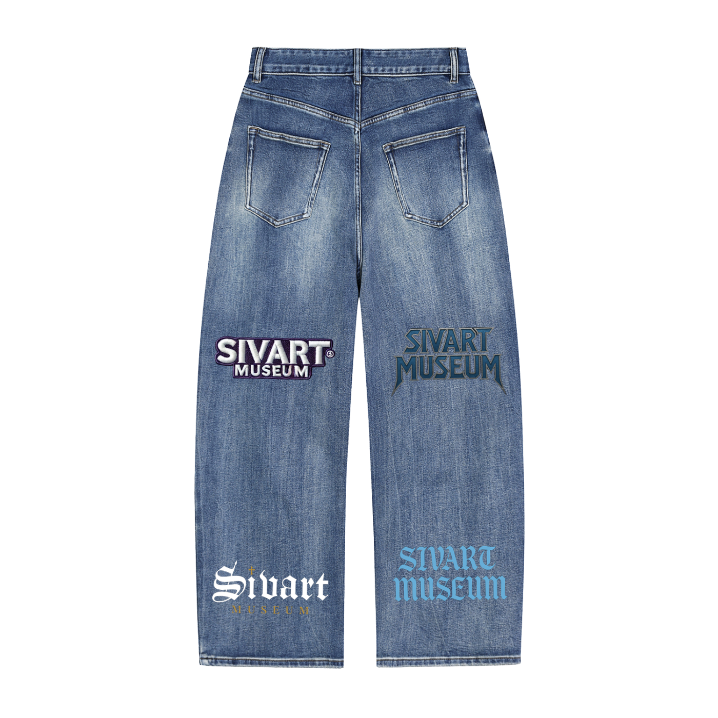 Sivart Museum Sun Fade Heavyweight Denim Jeans