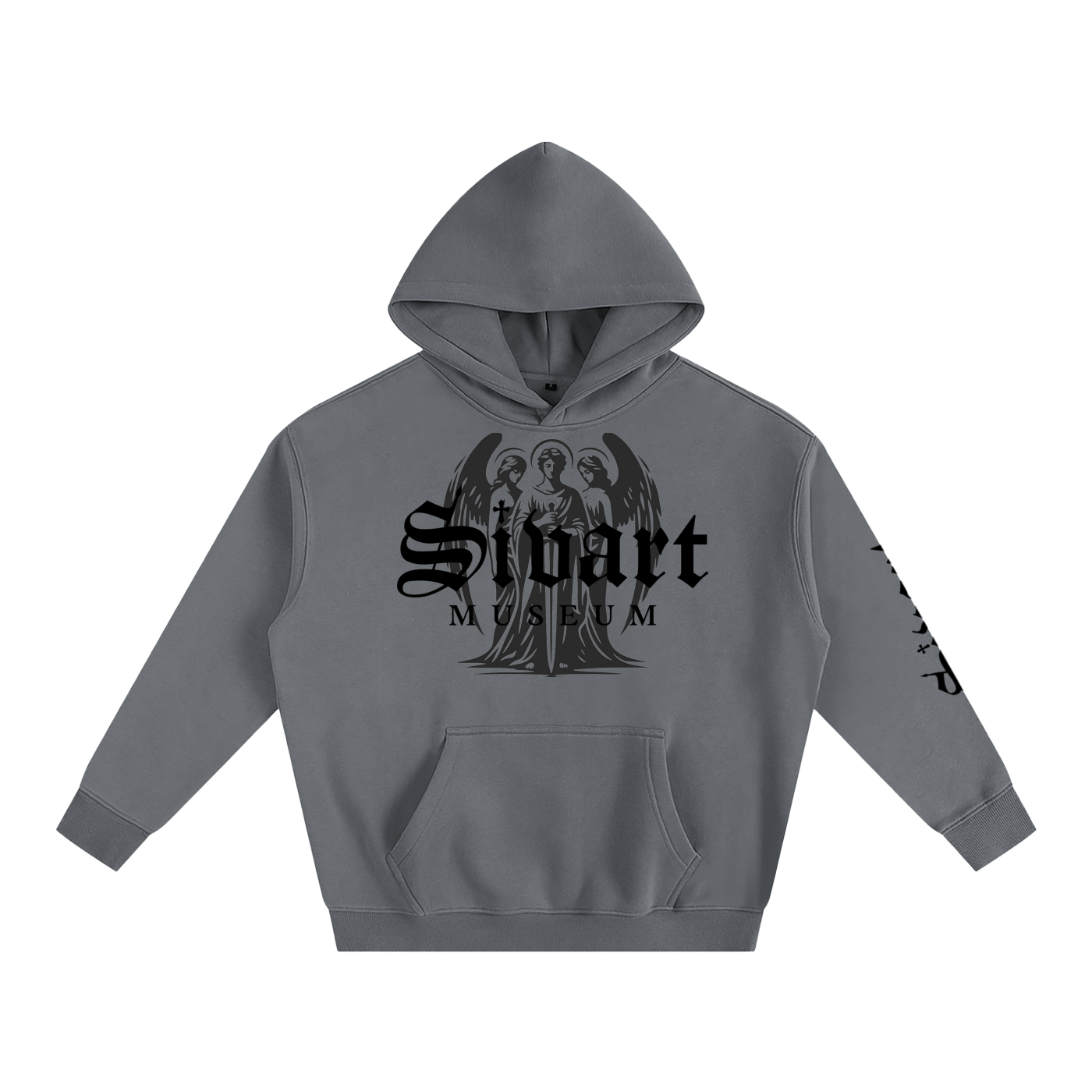 Sivart Museum Oversize Fleeced Hoodie