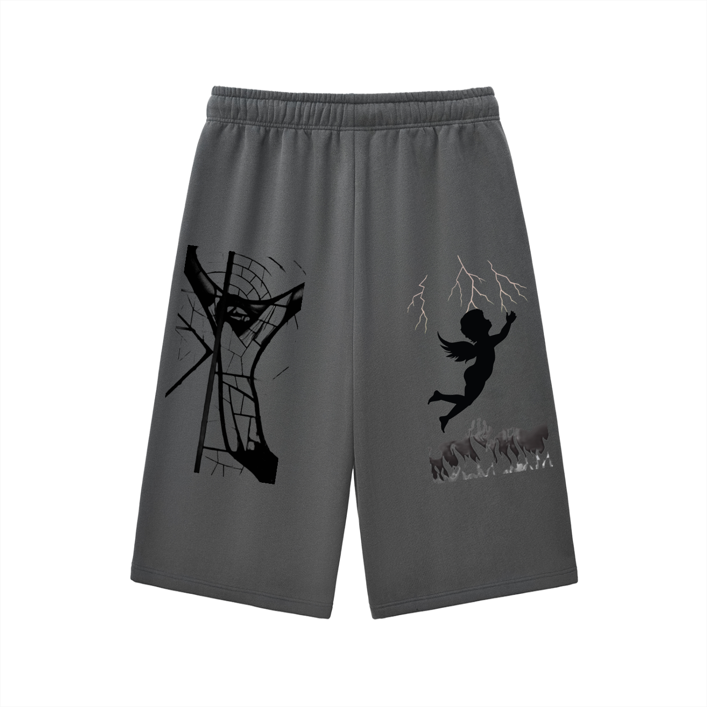 Sivart Museum Relaxed Drawstring Three-quarter Sweatpants