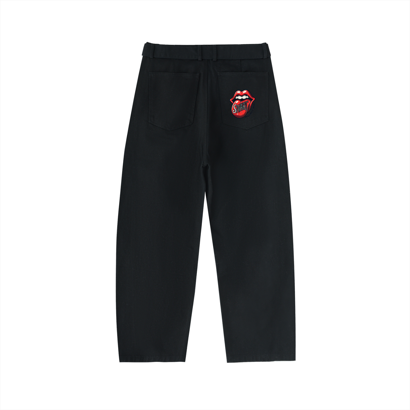 Sivart Museum Women Belted Barrel-leg Chino Pants
