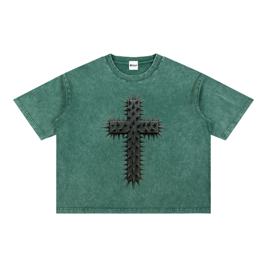 Sivart Museum Wash Boxy Cotton T