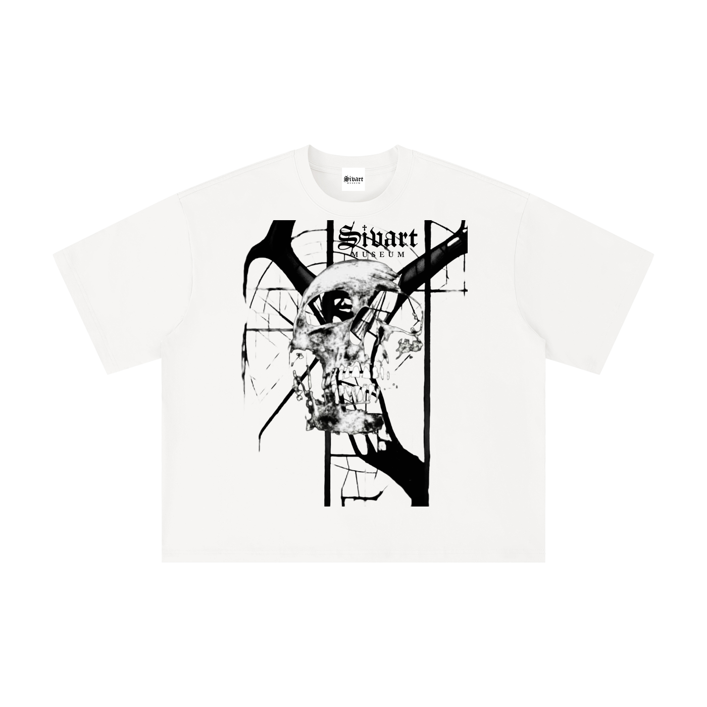 Sivart Museum Unisex Boxy Oversized T