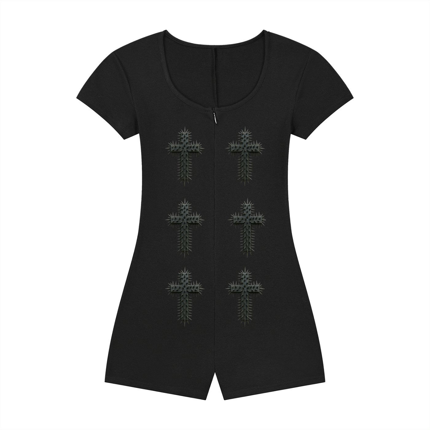 Sivart Museum Women's Dual-Function Cape Tie-Waist Romper