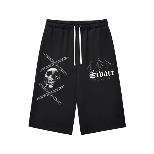 Sivart Museum Relaxed Drawstring Three-quarter Sweatpants