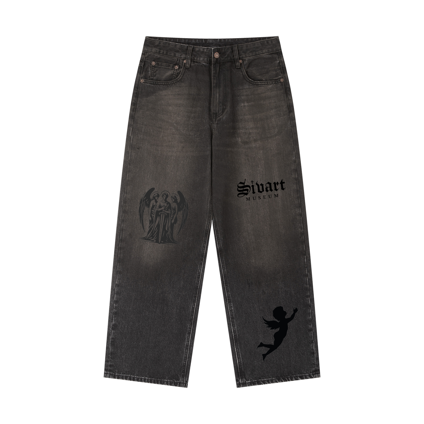 Sivart Museum Vintage Wash Heavyweight Denim Jeans