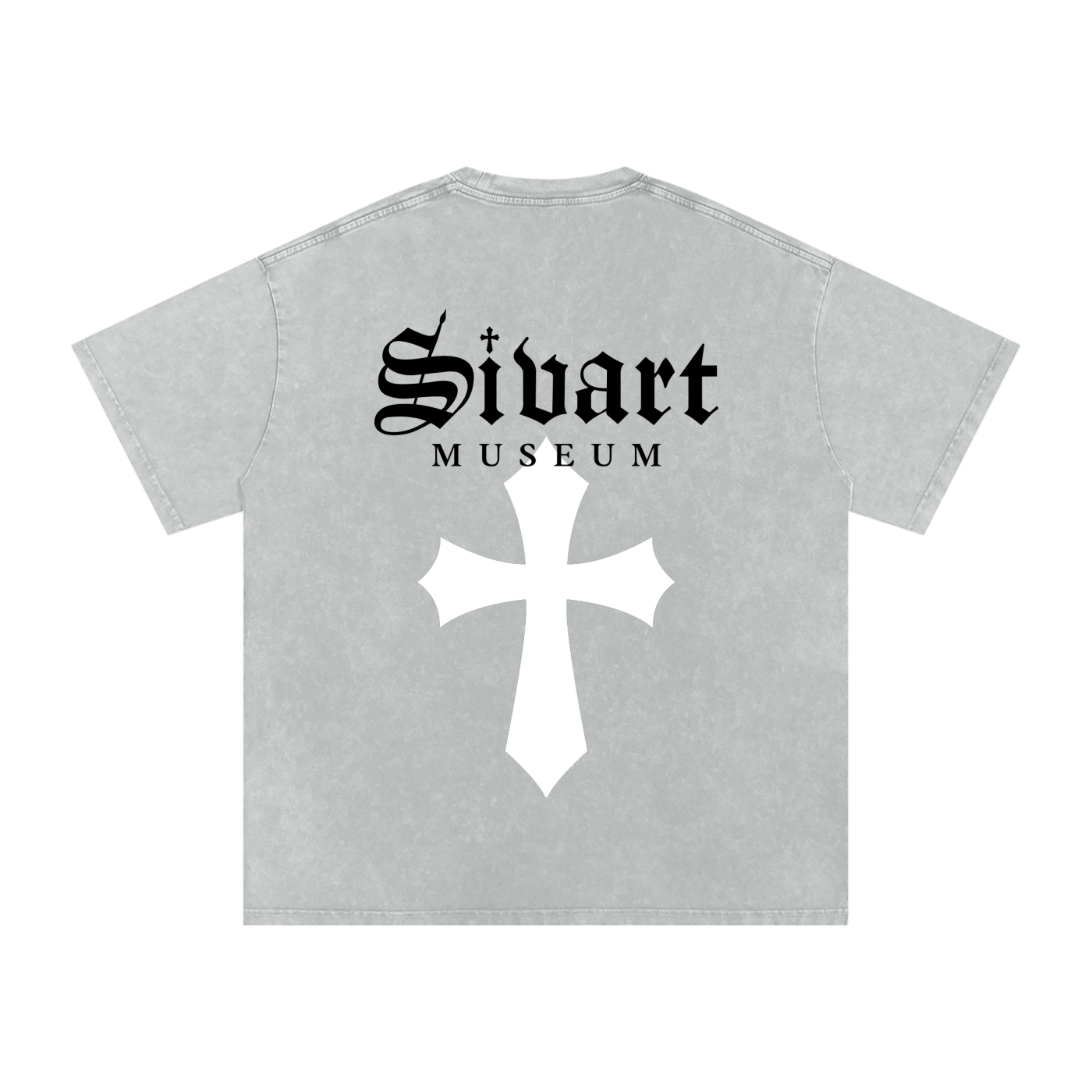 Sivart Museum Snow Washed Oversized Cotton T