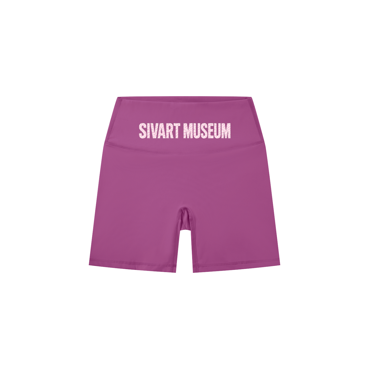 Sivart Museum Women's High-Waisted Biker Shorts