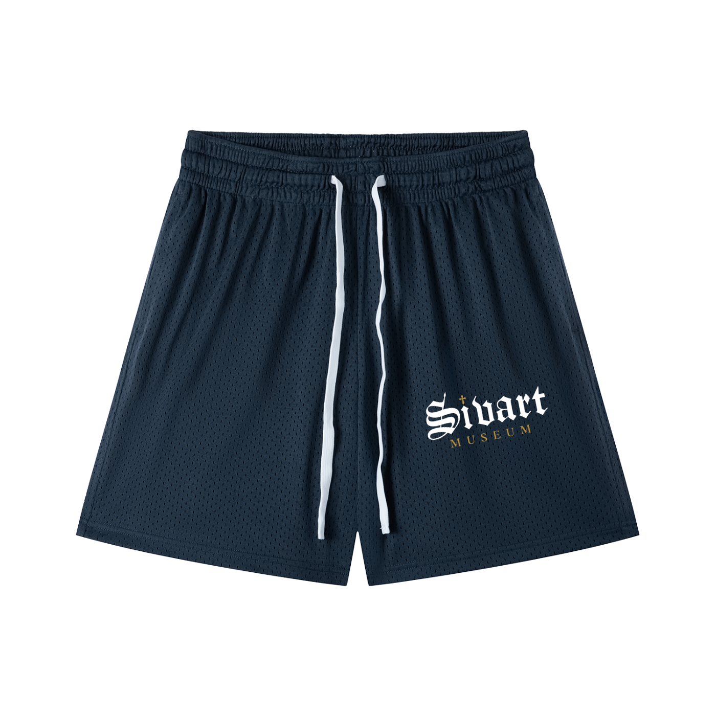 Sivart Museum Mesh Drawstring Shorts