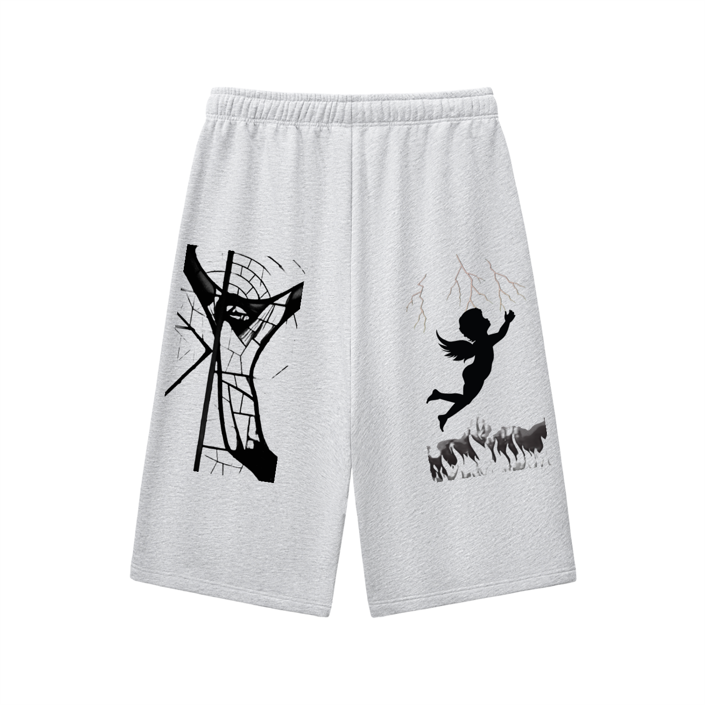 Sivart Museum Relaxed Drawstring Three-quarter Sweatpants