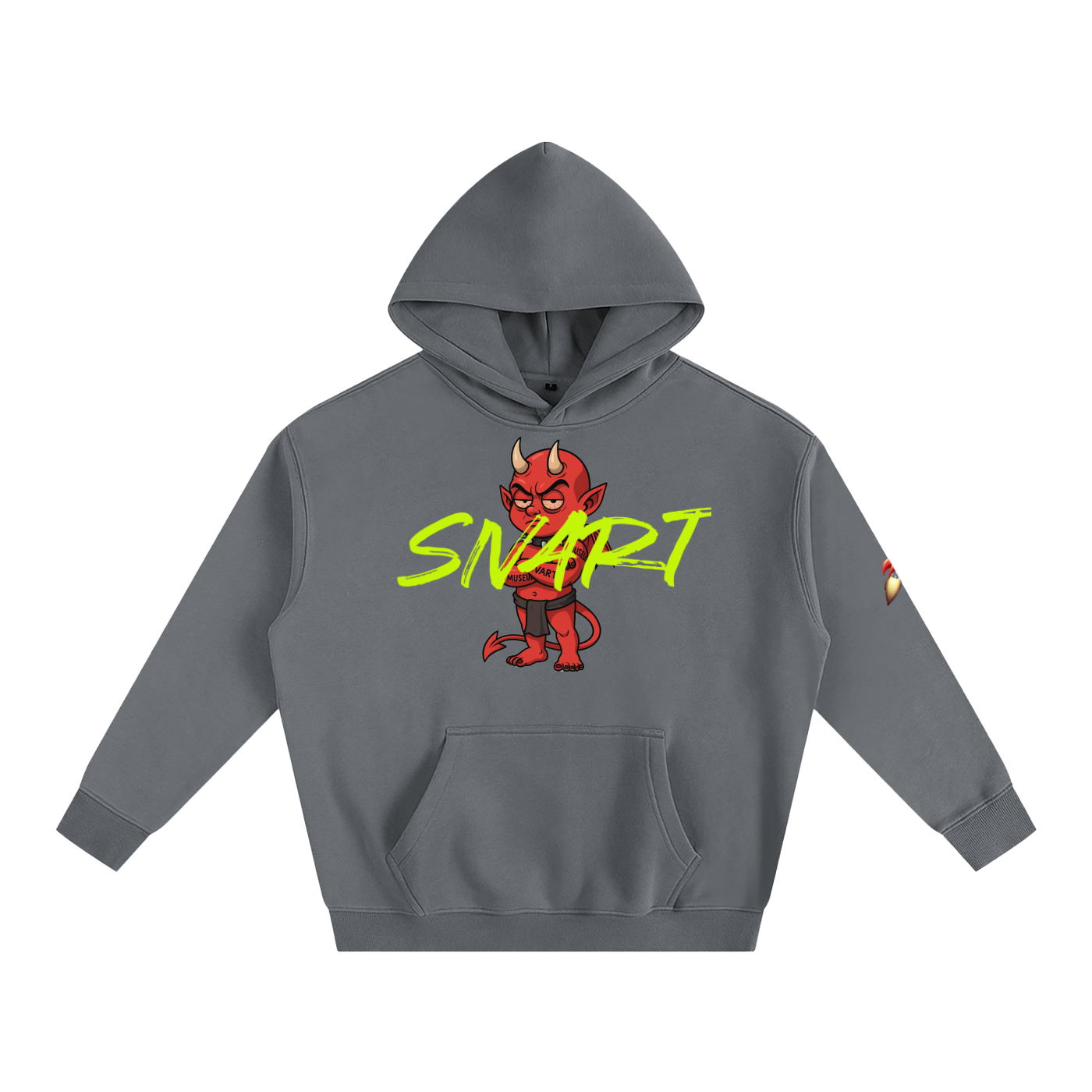 Sivart Museum Oversize Fleeced Hoodie