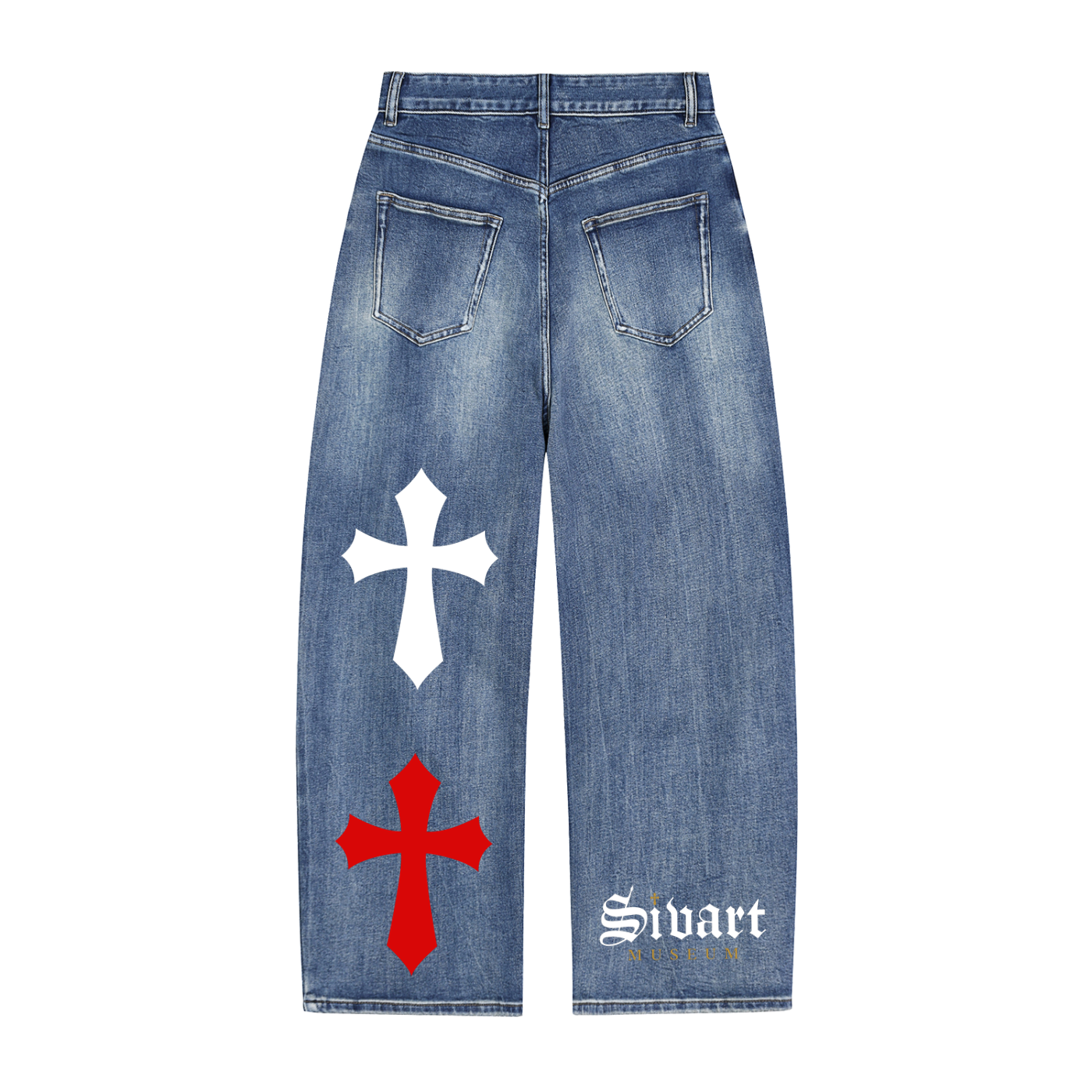 Sivart Museum Sun Fade Heavyweight Denim Jeans