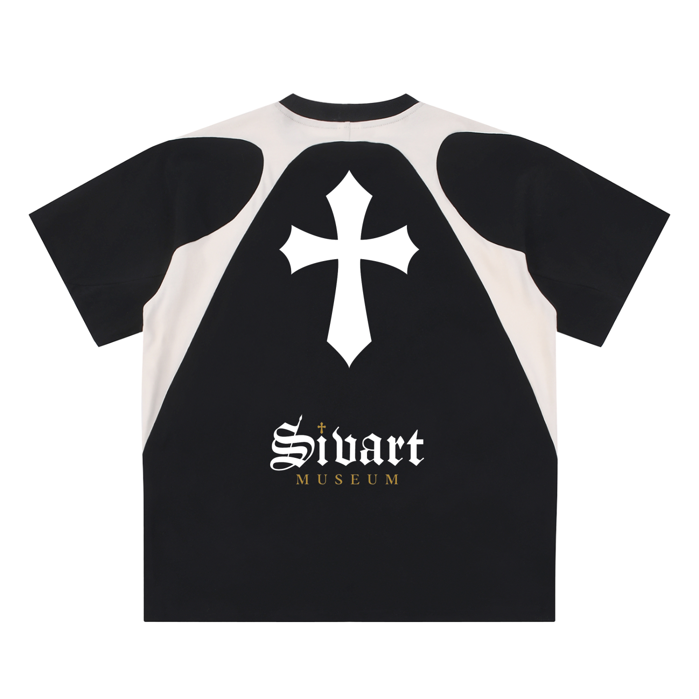 Sivart Museum Scared Go To Church Panel Cotton T