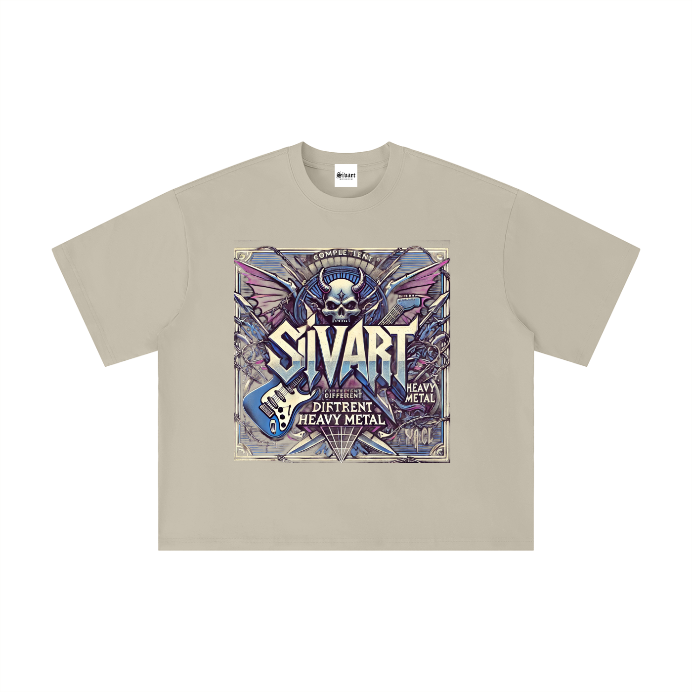 Sivart Museum Unisex Boxy Oversized T