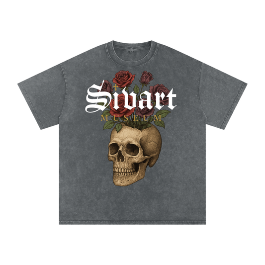 Sivart Museum Snow Washed Oversized Cotton T