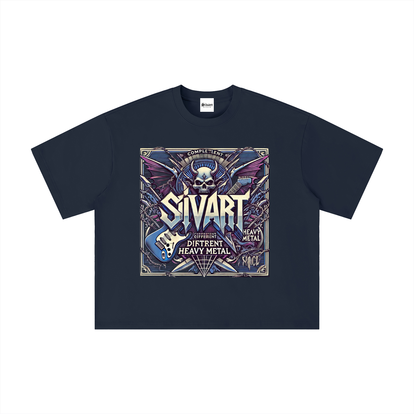 Sivart Museum Unisex Boxy Oversized T
