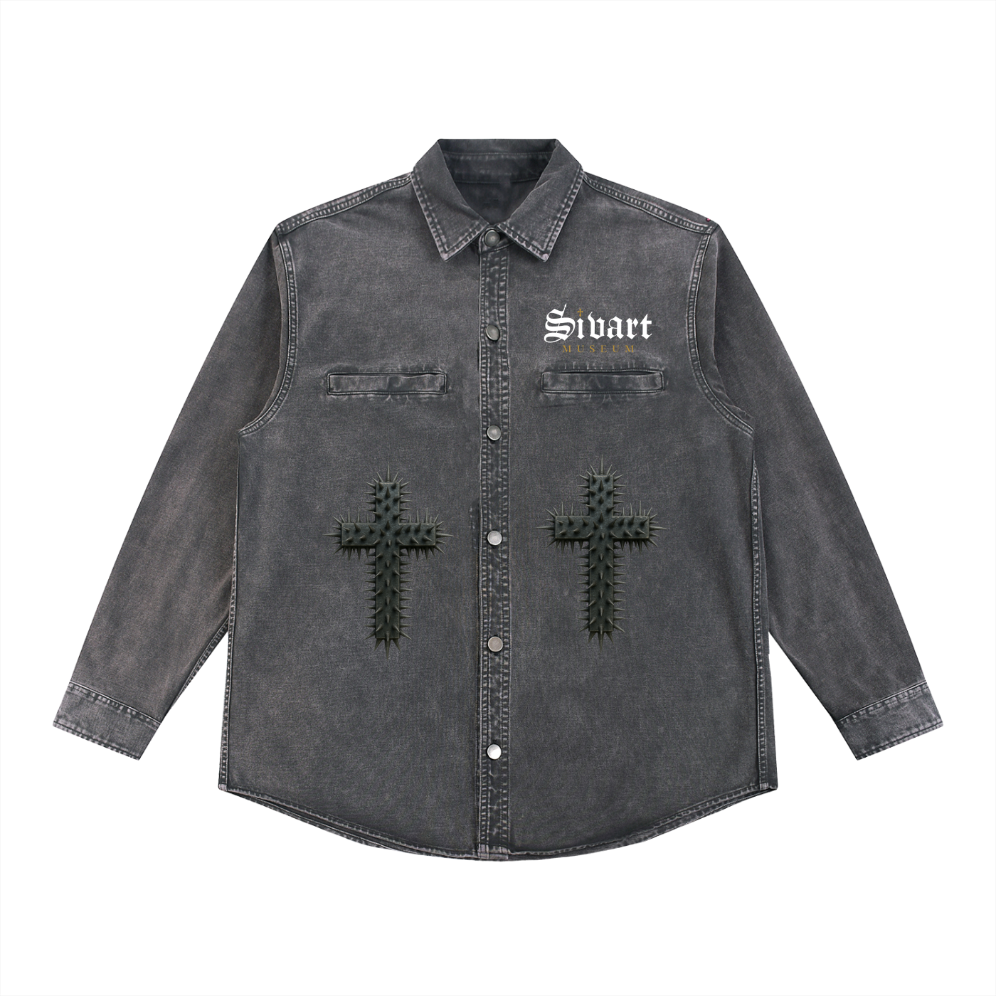 Sivart Museum Denim Vintage Washed Heavyweight Jacket