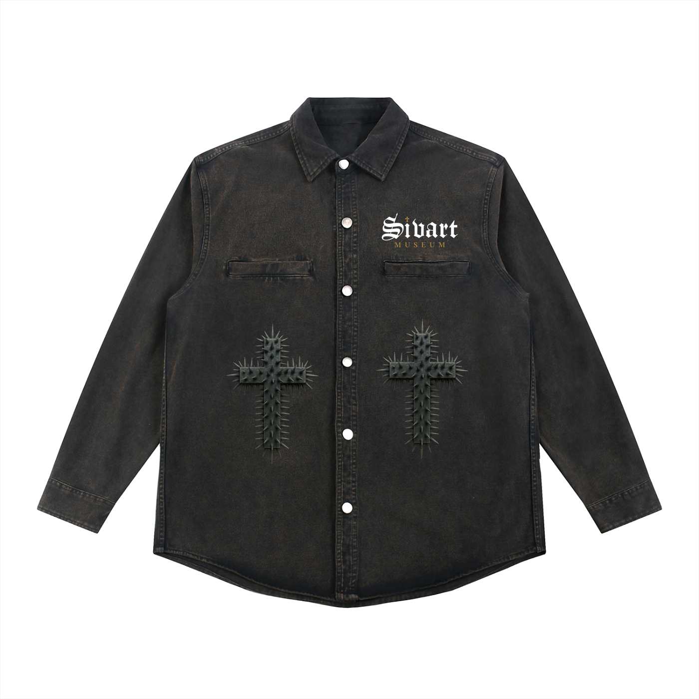 Sivart Museum Denim Vintage Washed Heavyweight Jacket