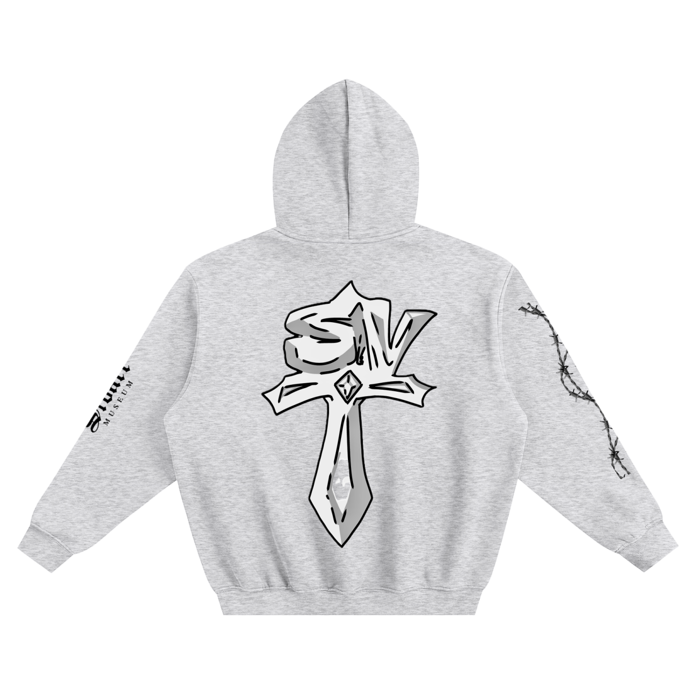 Fleeced Boxy Hoodie