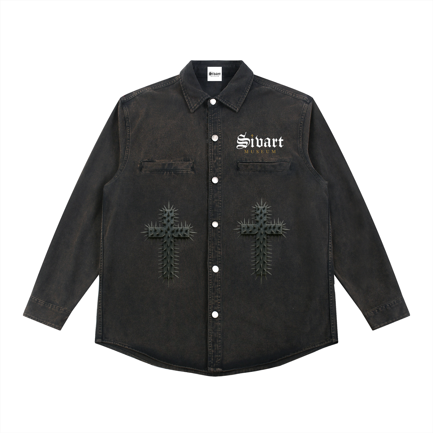 Sivart Museum Denim Vintage Washed Heavyweight Jacket
